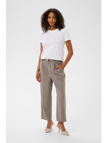 Hose KAheather Regular fit in Beige Pinstripe