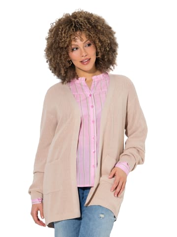 Cardigan in beige melange