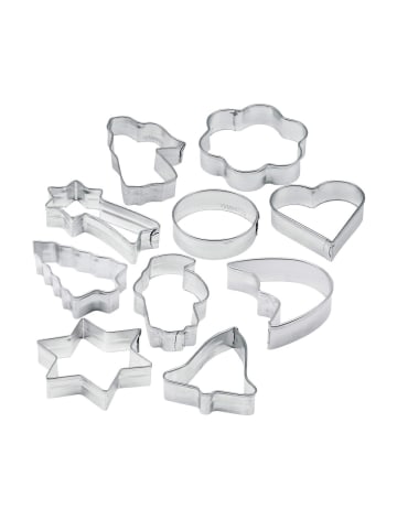 10er Ausstecher Set, 3-7x1,7 cm