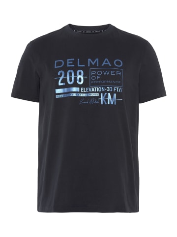 T-Shirt in dunkelblau