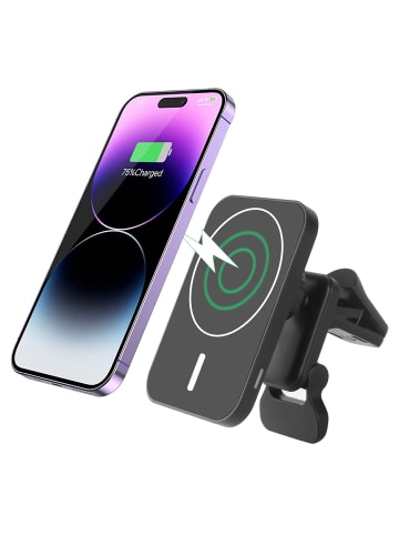 MagSafe-Halterung & Ladegerät fürs Auto in Schwarz