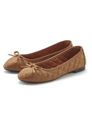 Ballerina in cognacfarben