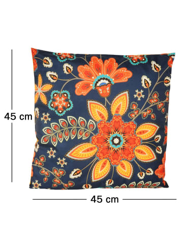 2er Set Motiv Outdoor Kissenhülle Kissenbezug 45x45cm in Sommertraum