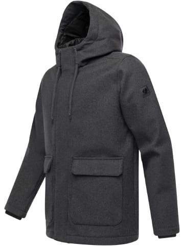 Outdoorjacke Mr Them Felt YOUMODO in Dark Grey
