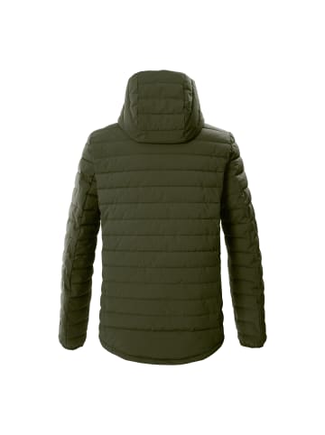Steppjacke mit Kapuze in Grün207