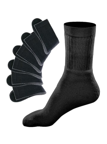 Tennissocken in schwarz