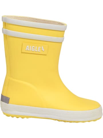 Kinderstiefel Baby-Flac 2 in gelb/weiß