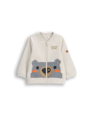 Reißverschlussjacke in grau