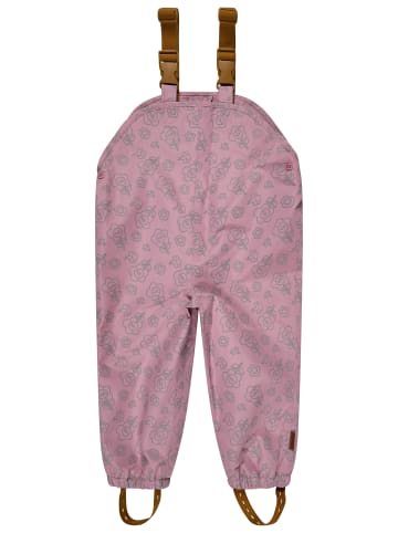 Matschhose gefüttert Blume in rosa