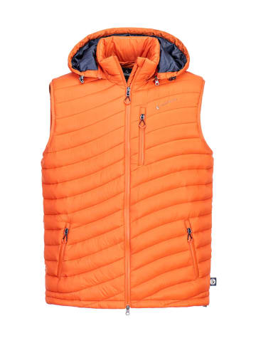 Steppweste in orange