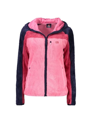 Pink Rosa Polyester Damen Jacke