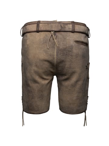Lederhose Archibald in dunkelbraun