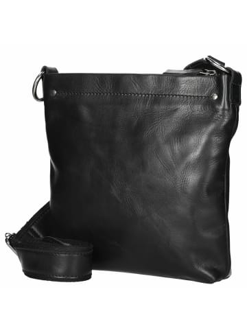 Caugio - Schultertasche S 22 cm (schwarz) in schwarz
