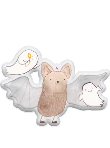Kuschelkissen Fledermaus Gespenster ohne Spruch in Weiß