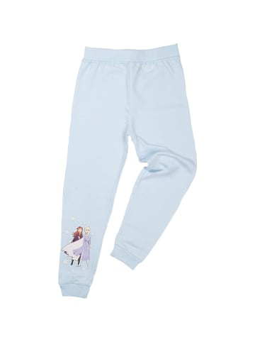 Damen Jogginghose Trainingshose – Lange Sweathose aus Baumwolle in Blau