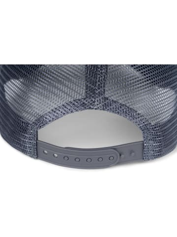 Mesh Cap in Weiß-Dunkelgrau