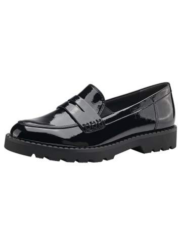 Slipper in BLK PATEN STR