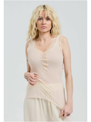 Top Cotton Lacey in Rosie Beige