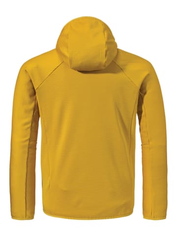 Fleecejacke "Fleece Hoody Style Cascata MNS" in molten gold