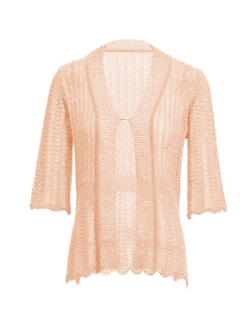 Damen Strickjacke in Dunkelrosa