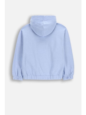 Kapuzenjacke in hellblau