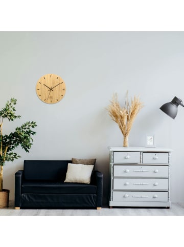 Wanduhr Wand-Uhr in Natur
