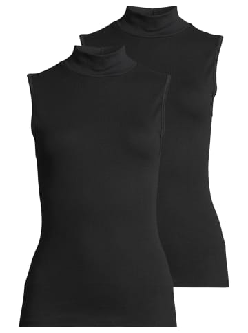 Unterhemd / Cityshirt bio.cotton in Schwarz