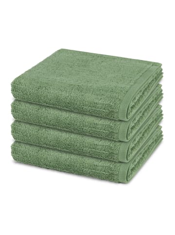 4 X Handtuch im Set Premium in Schilf