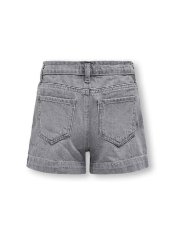 Jeans-Shorts in Medium Grey Denim