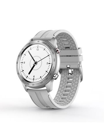 Multifunktionale Smartwatch in Grau