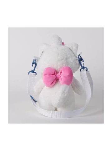 Marie White Plüschrucksack, Tasche 28 cm