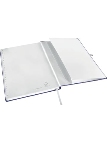 Notizbuch Style HC A4 liniert titan blau