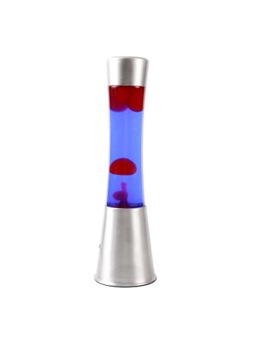 Lavalampe Magie Lavaspektakel Einzigartiges Lila Rose Gravity Silber