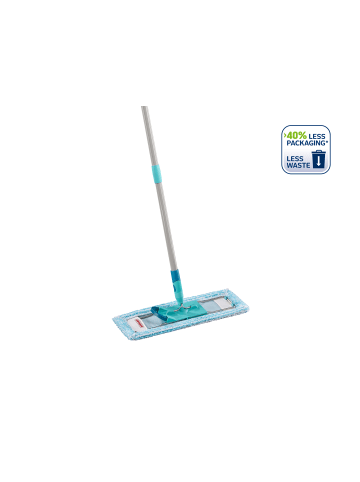 Bodenwischer Profi XL super soft türkis grau 48,0 x 16,0 x 146,0 cm