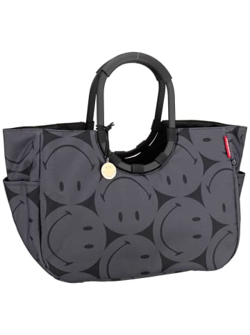 Einkaufstasche Loopshopper L in Smiley Grey