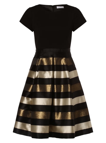Abendkleid in schwarz gold - 0002