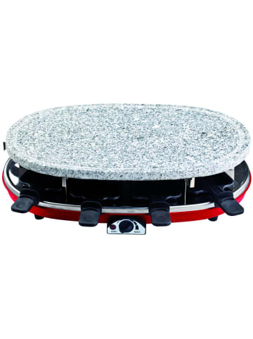 Raclette RP-418 mit wechselbaren Pletten, heißer Stein