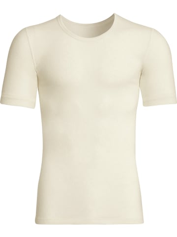 Angora, Wolle Unterhemd, 1/2-Arm in natur