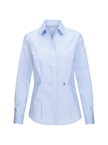 Hemdbluse Slim in Hellblau