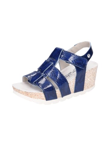 Schnürschuh in blau
