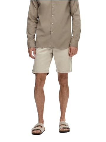 Short SLHSLIM-MILES FLEX slim in Beige