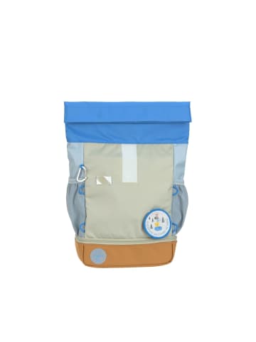 Lässig Kinderrucksack - Mini Rolltop Backpack Sunny Explorer, Grün Blau