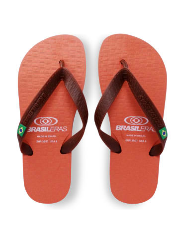 Zehentrenner "Classic Combi Brasil NL" in Orange/Braun
