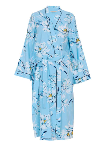 Madelyn Long Dressing Gown Nachtwäsche in blau