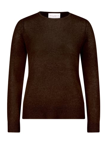 Kaschmir-Pullover mit Rundhalsausschnitt in Light Maroon