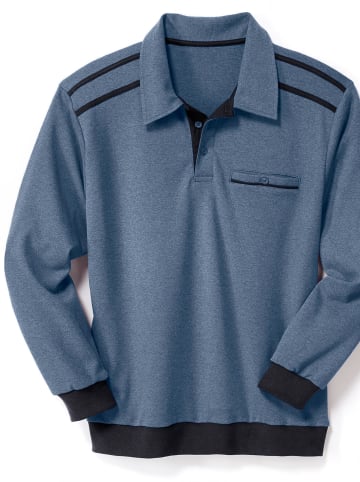 Sweatshirt in jeansblau