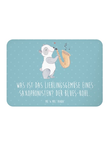 Magnet Saxophon Blues mit Spruch in Meeresbrise