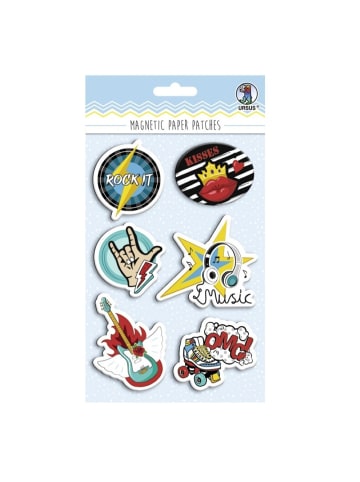 Magnetic Paper Patches "Rockstar"