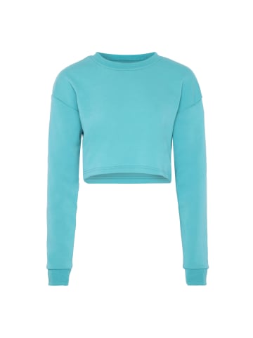 Damen Sweatshirt in Türkis