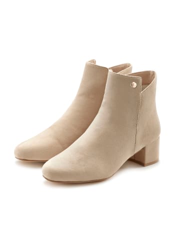 Stiefelette in beige